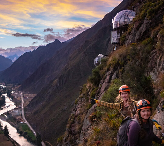 Skylodge Adventure Suites: Sleep Suspended in the Sacred Valley Sky