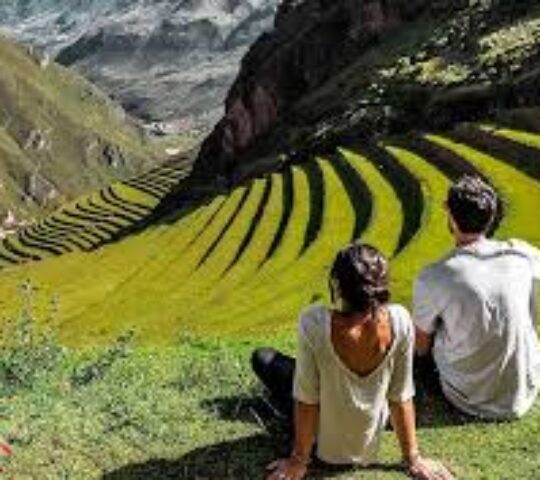 Hiking Down from Pisac Ruins to the Town: A Walk Through Inca Terraces
